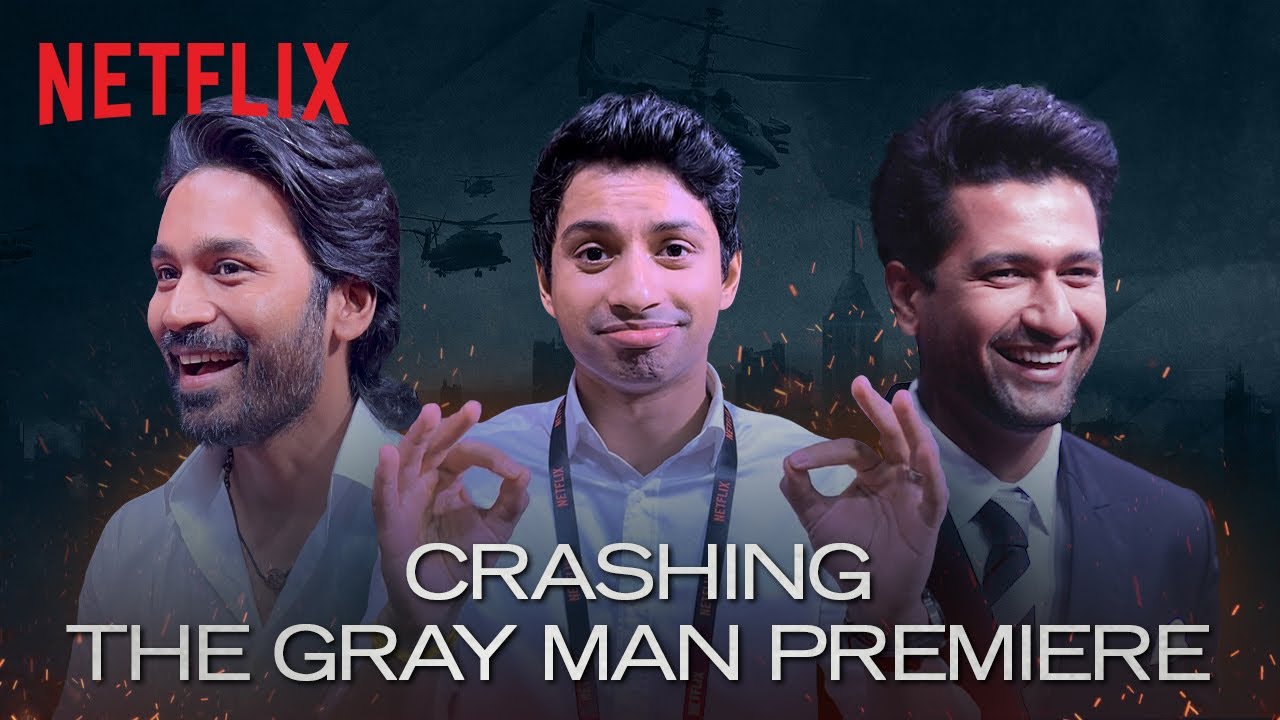 The Gray Man Premiere Vlog: Crashed By @thesharannair | Dhanush, Vicky Kaushal & The Russo Brothers