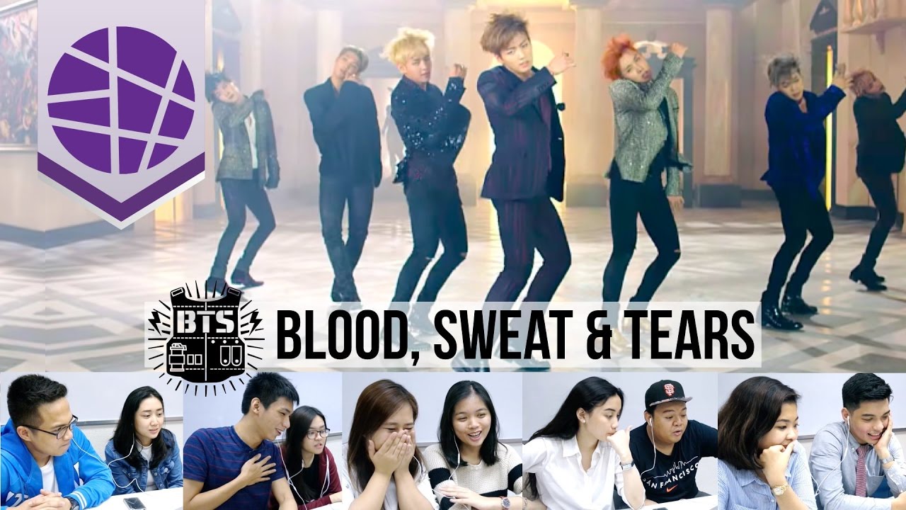 Filipinos React to Kpop #8 PART 1 (BTS - Blood, Sweat & Tears) | EL's Planet