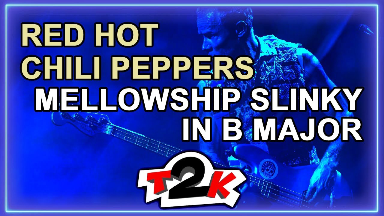 (Karaoke) Red Hot Chili Peppers - Mellowship Slinky in B Major - Instrumental & lyrics (T2K0432)