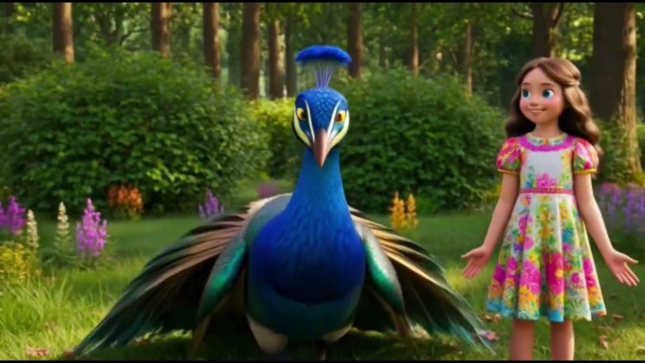 Naani Teri Morni 🐤ko Mor Le Gaye | Animated Kids 👶Rhyme | Fun Nursery Poem| The Magic Book