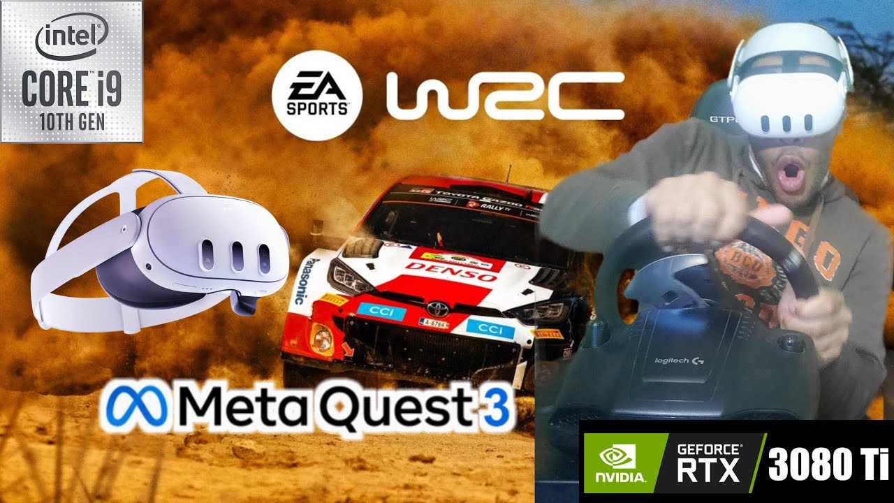 EA SPORTS WRC TEST VR META Quest 3
