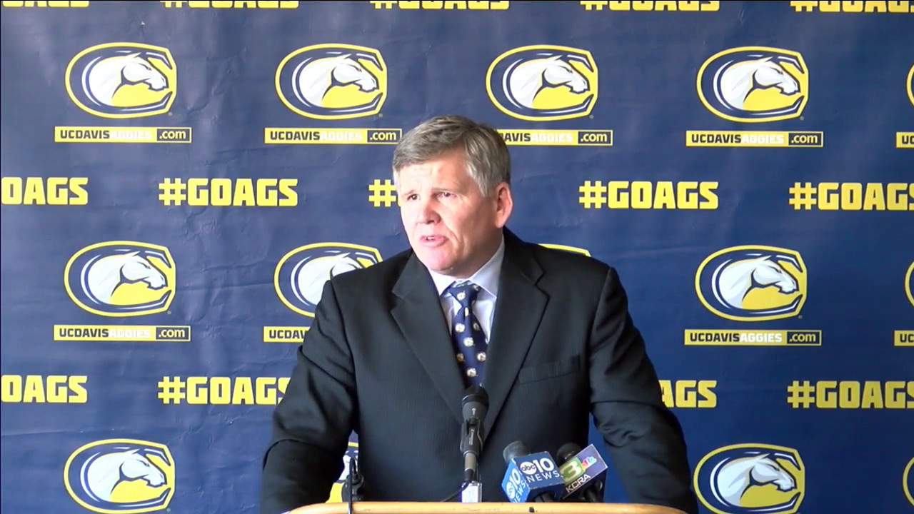 UC Davis Football Dan Hawkins Press Conference