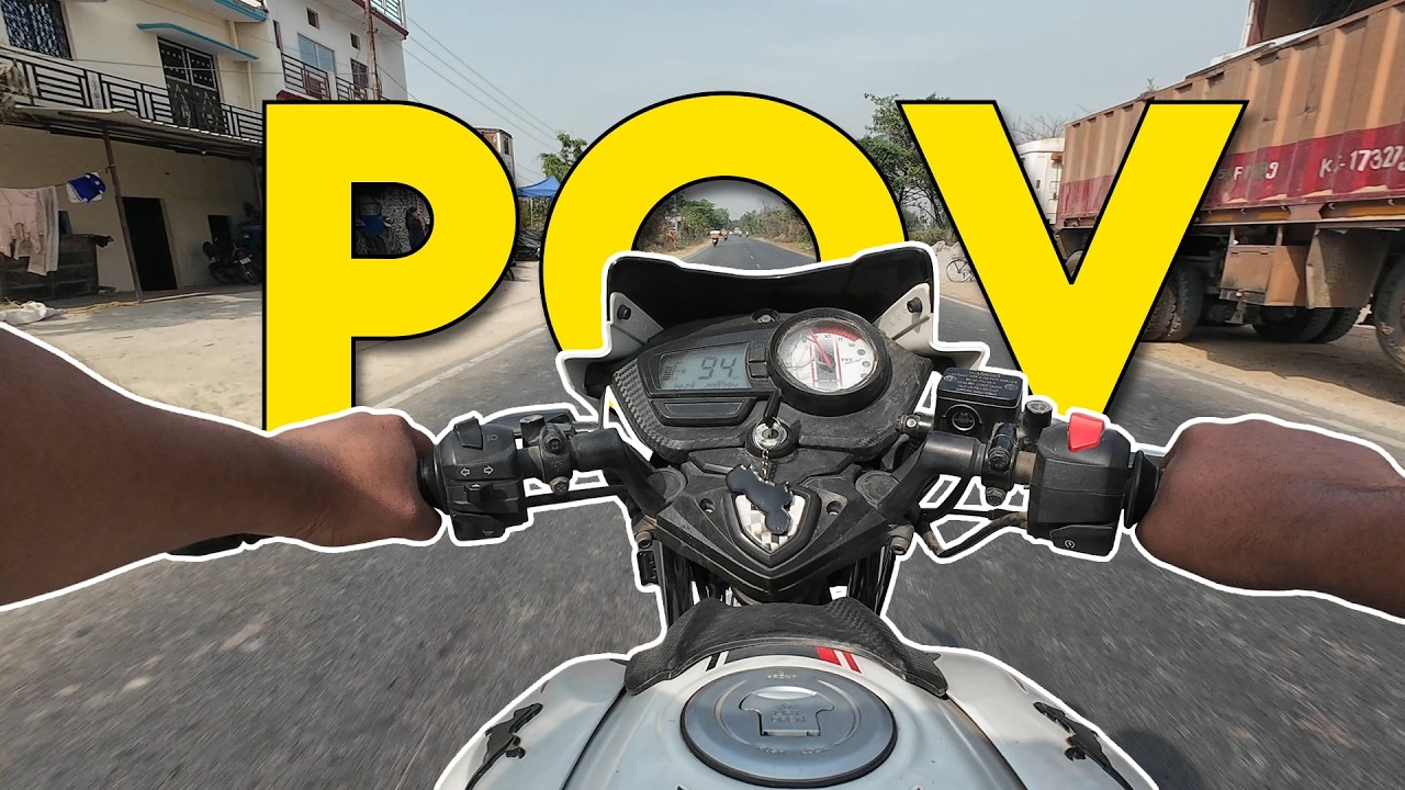 POV Ride on Apache RTR 160 | Pure Throttle Therapy 🏍️💨