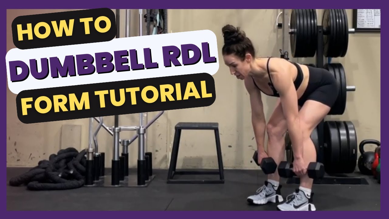 Dumbbell RDL | Romanian Deadlift Tutorial