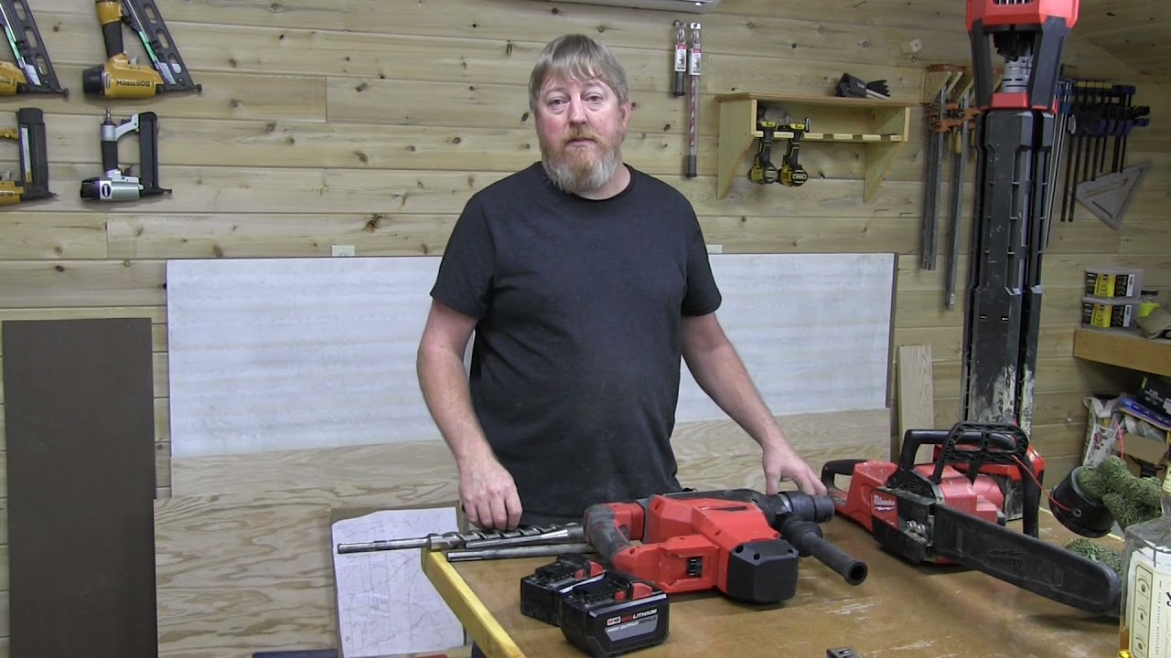 Обзор перфоратора Milwaukee M18 для бурения скальных пород/забивки грунтовых штанг
