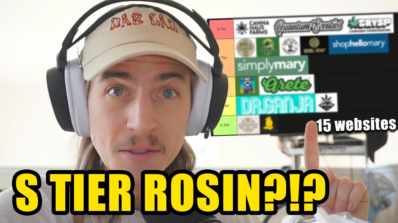 THCa Rosin Website Tier List