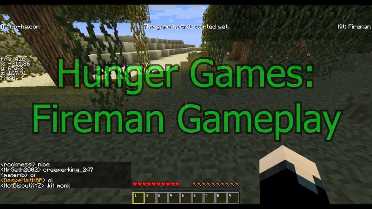 Hunger Games - Fireman Gameplay
