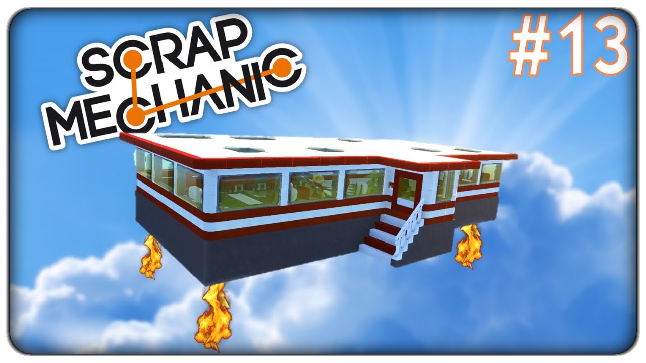 IL RISTORANTE FRA LE NUVOLE (1° parte) | Scrap Mechanic - ep. 13 [ITA]