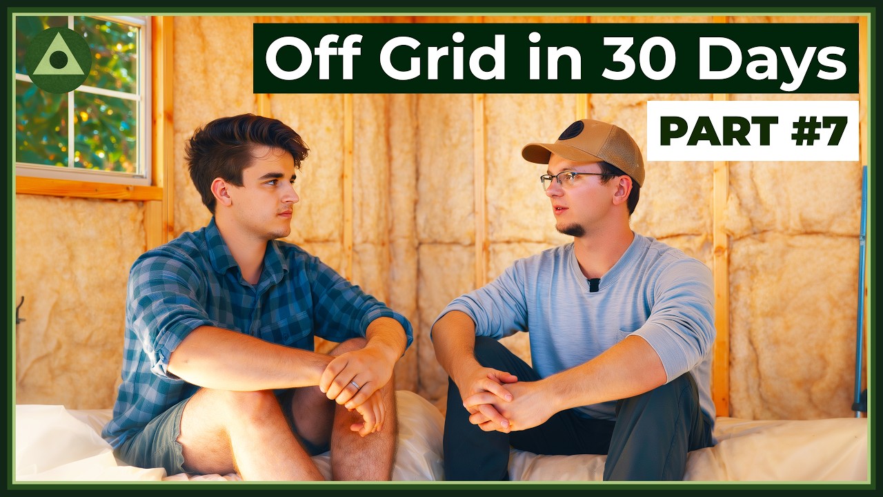Insulating Our Off Grid Cabin With Sheep Wool