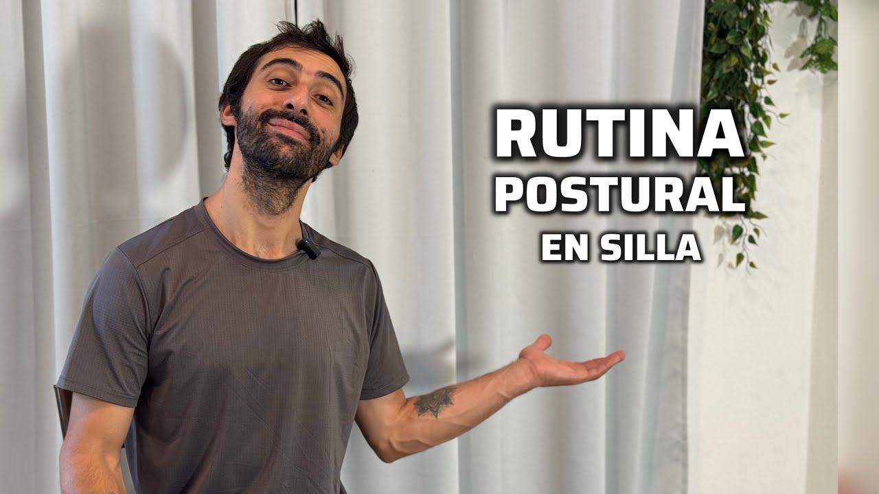 Rutina postural en silla 🪑 