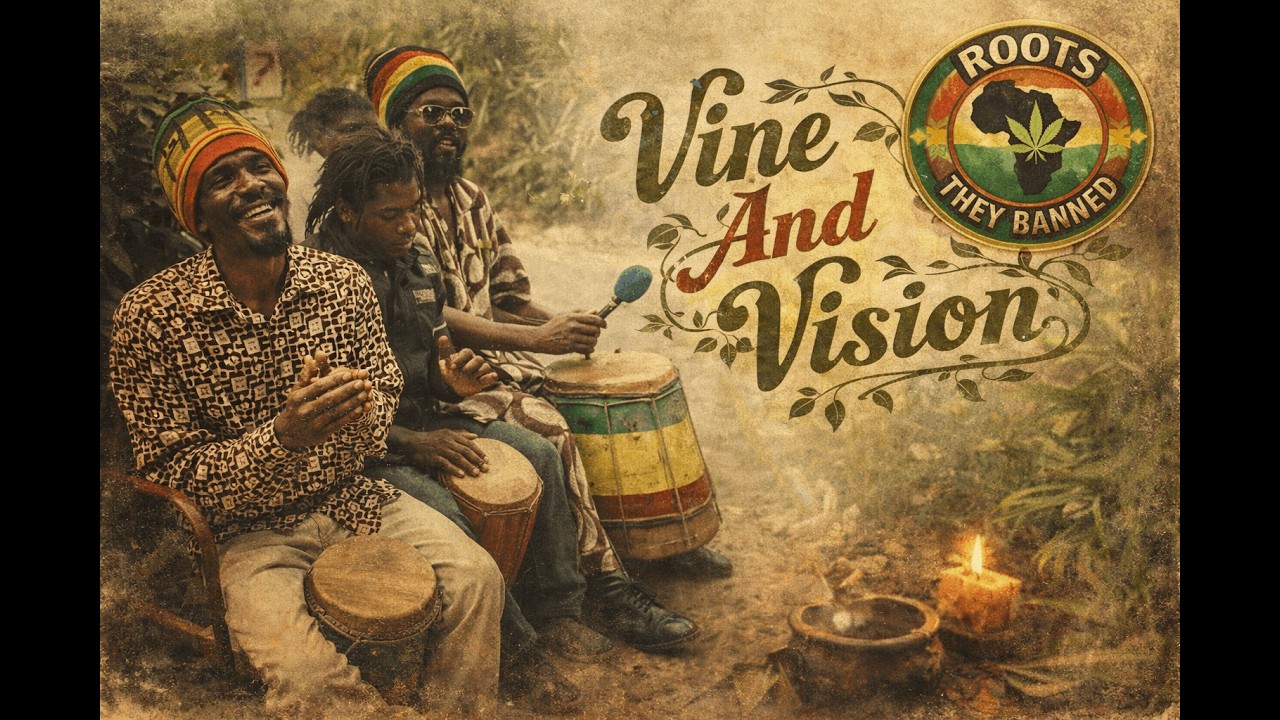 Vine And Vision 🌿 70s Roots Reggae Relaxation | Conscious Nyabinghi Dub for Mind & Soul Healing
