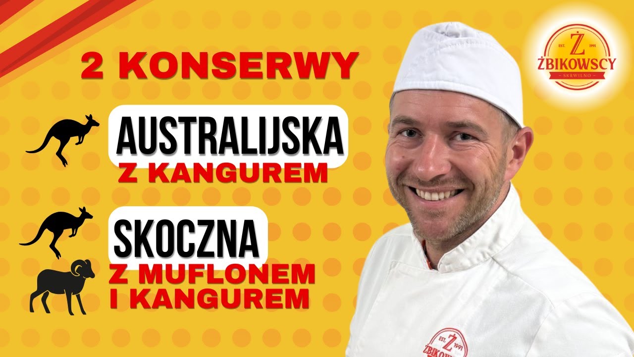 Konserwa z kangurem i muflonem