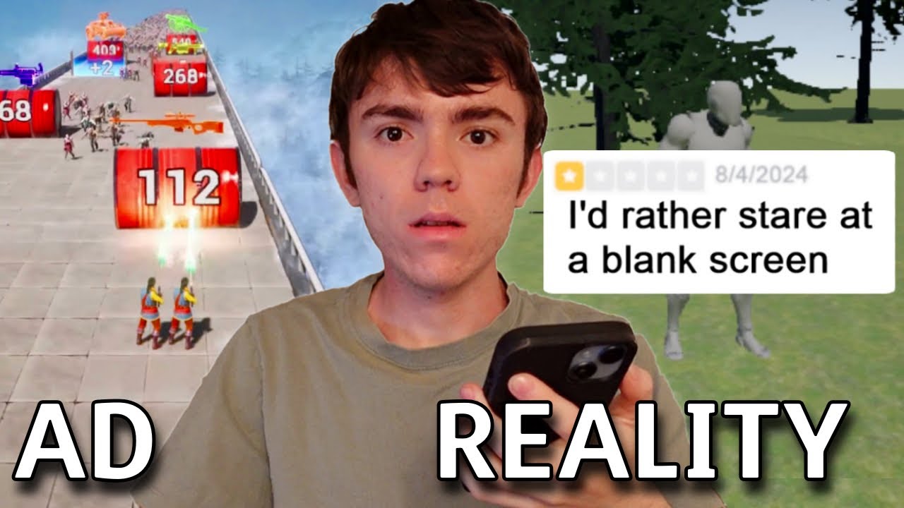 I Tested Fake Mobile Game Ads