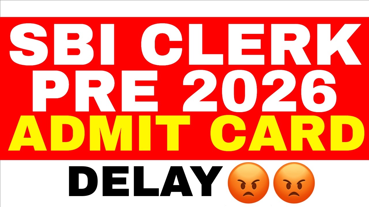 SBI CLERK ADMIT CARD