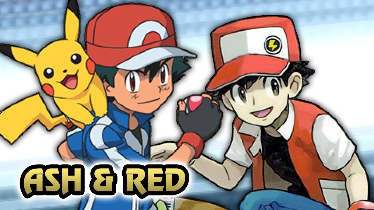 Pok&eacute;mon Double Battle - Brendan and Gold Vs. Ash and Red (OR/AS)
