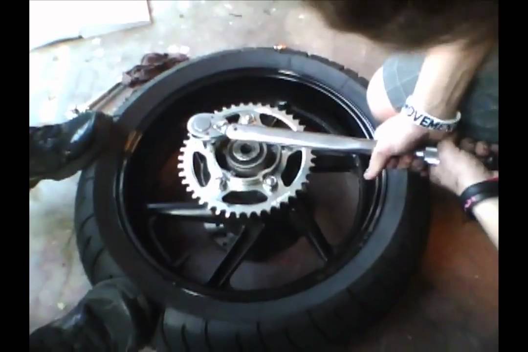 Maintenance: How to Change Chain and Sprockets on a Sports Bike(1998 CBR 600 F3)