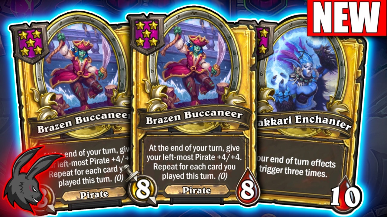NEW End of Turn Pirates Strategy! (Makes HUGE Cleaves) @BeterBabbit | Hearthstone Battlegrounds