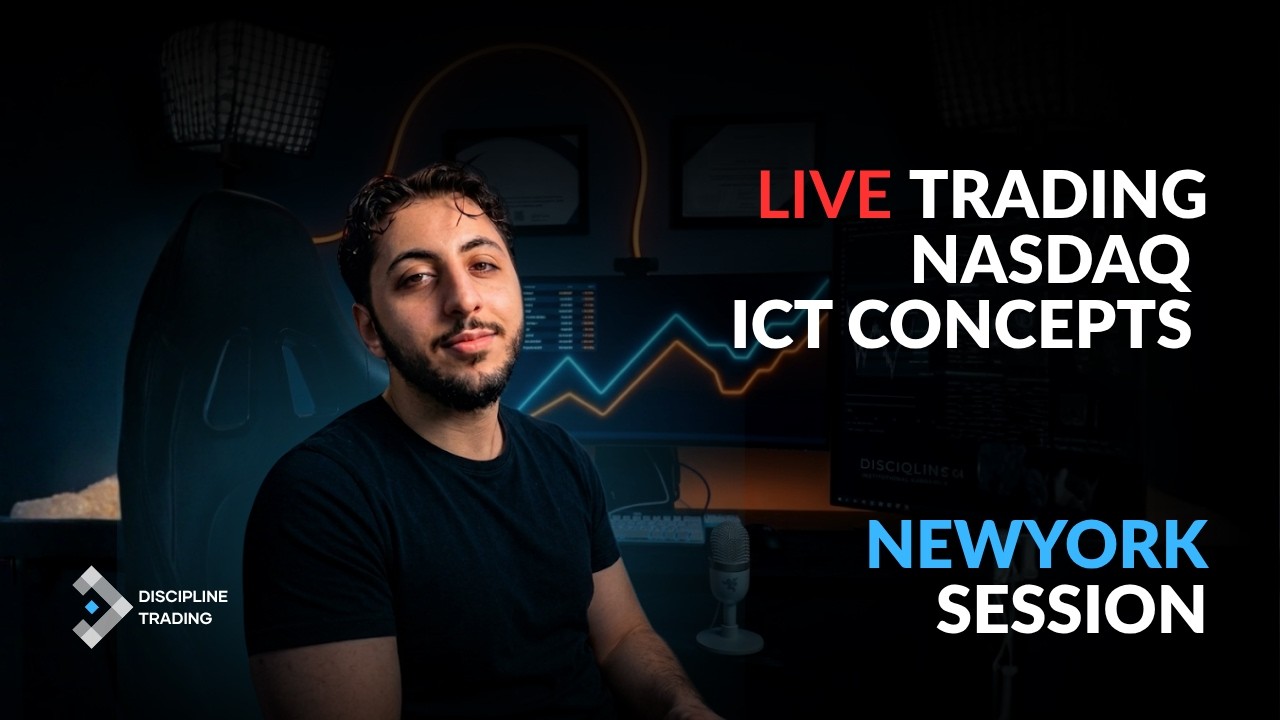 Trading NQ ICT Concepts NewYork Session