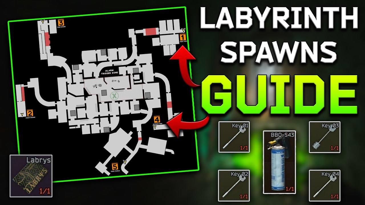 **GUIDE** || All Labyrinth Spawn Puzzle Solved || Escape from Tarkov