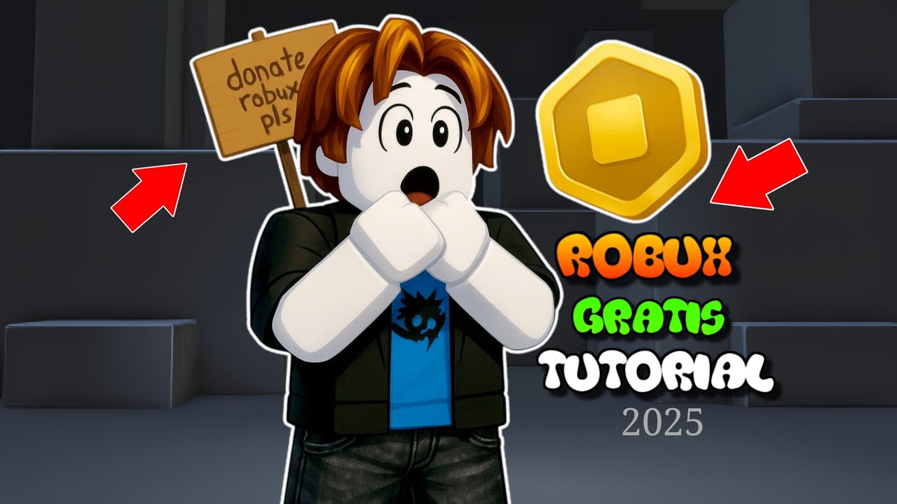 Tutorial C&oacute;mo Conseguir Robux Gratis! 2025 😲Nueva Alternativa