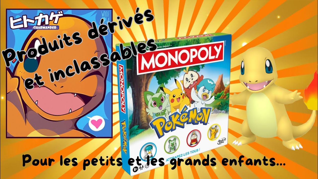 Produits dérivés et inclassables, Monopoly pokémon