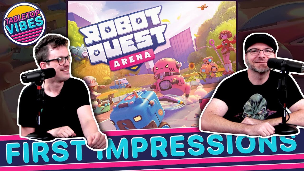 Robot Quest Arena Board Game | First Impression Review