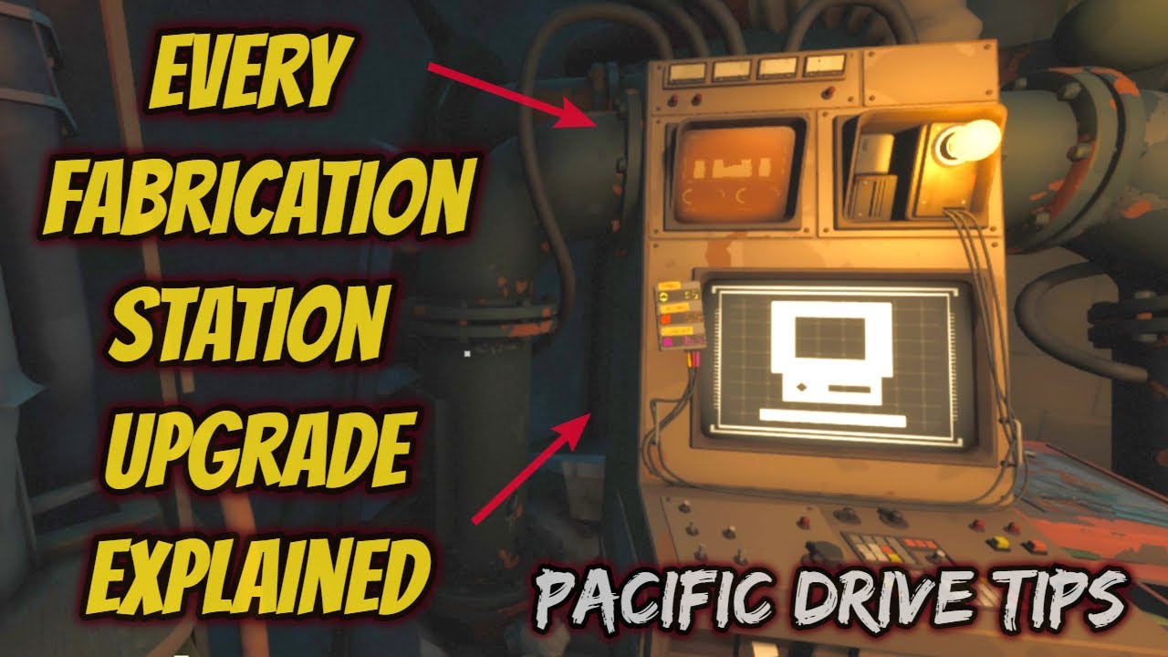 Объяснение станции изготовления Pacific Drive