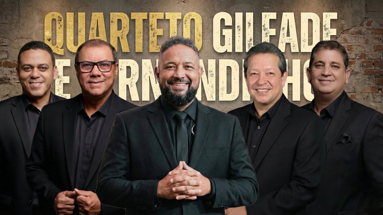 GRANDIOSO ÉS TU (Ao Vivo) - Quarteto Gileade e Fernandinho 