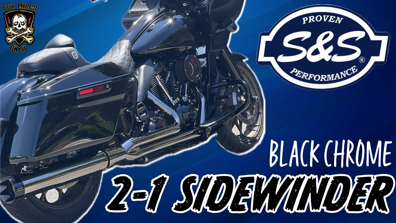 S&S Sidewinder 2-1 Exhaust for your Harley-Davidson M8 Bagger! My thoughts and review.