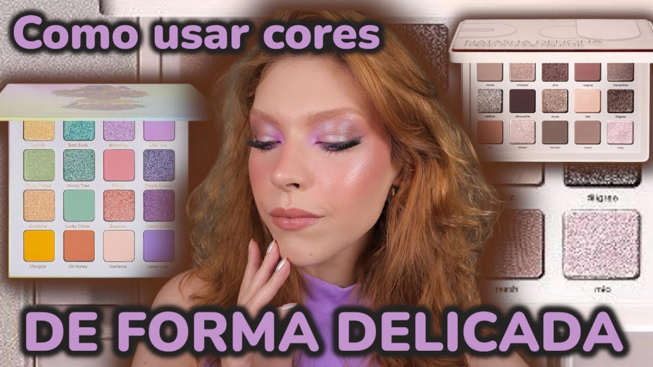 APRENDA A FAZER **MAQUIAGEM COLORIDA** DE FORMA DELICADA E ELEGANTE!!