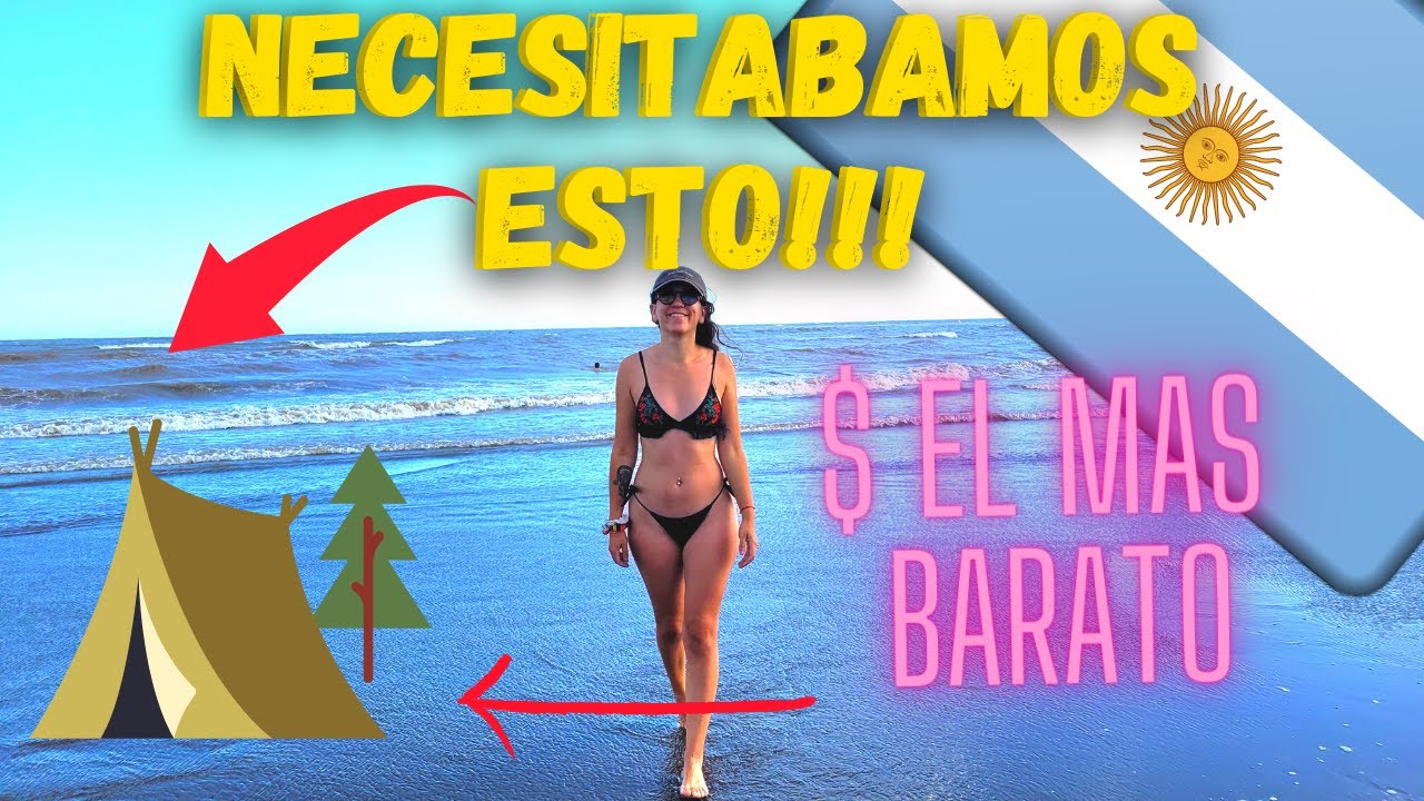 💰FUIMOS al CAMPING MAS BARATO DE LA COSTA ARGENTINA Y ASÍ NOS FUE😲🌄