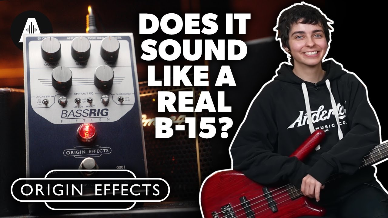 New Origin Effects BassRIG Fifteen! - How Close Does it Sound to a Real B-15?