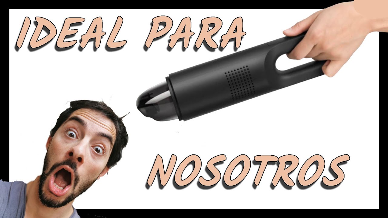Aspirador Portatil a Bateria, ideal para Furgonetas camper/autocaravanas