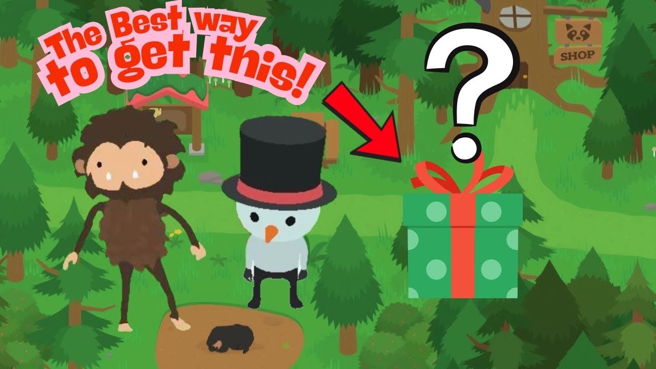 The easiest way to get the new present in sneaky Sasquatch