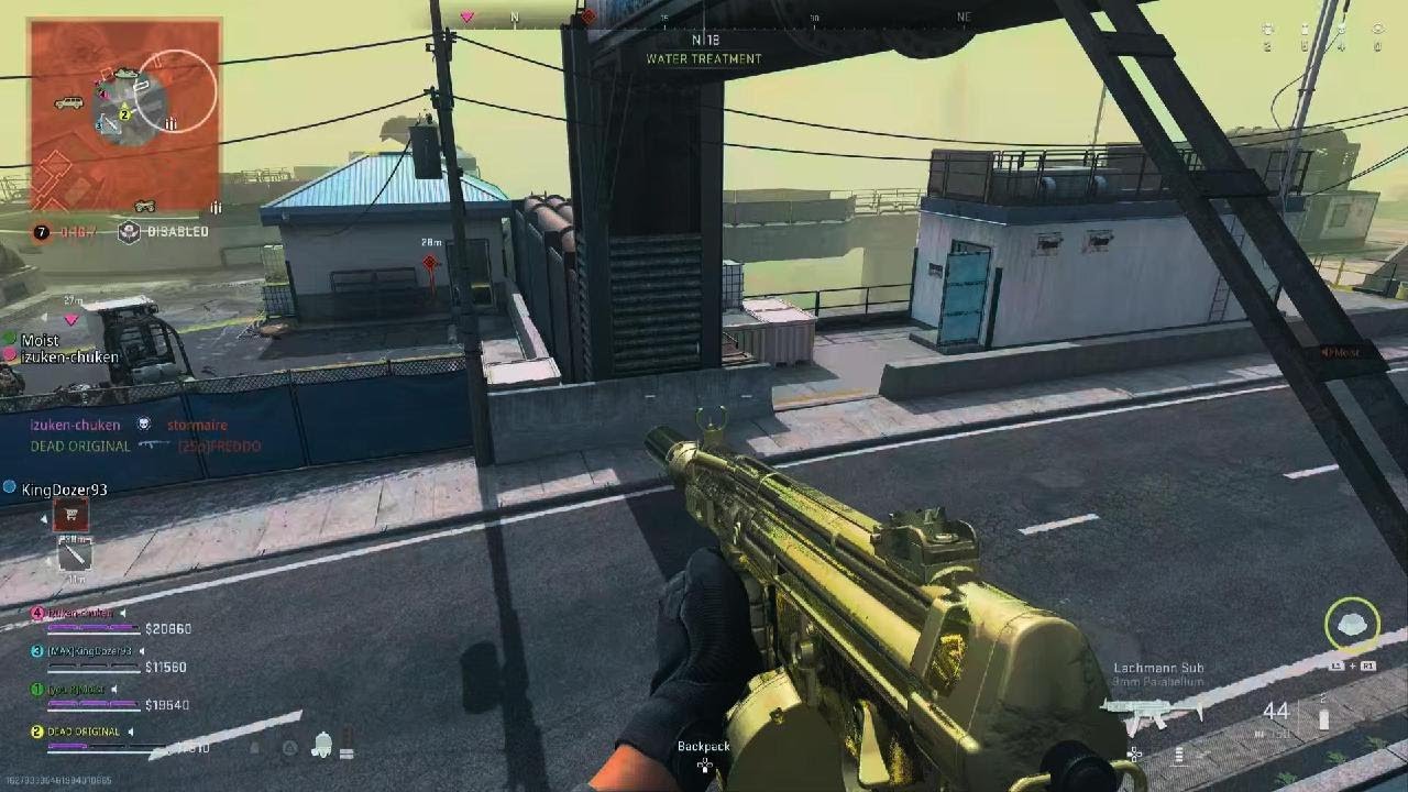 WARZONE He's in the tunnels Tom,