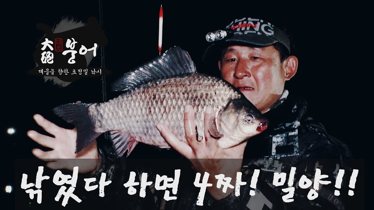 비공식 6짜가?  낚았다 하면 빵이 어마무시한 4짜![한국낚시방송_대포붕어]