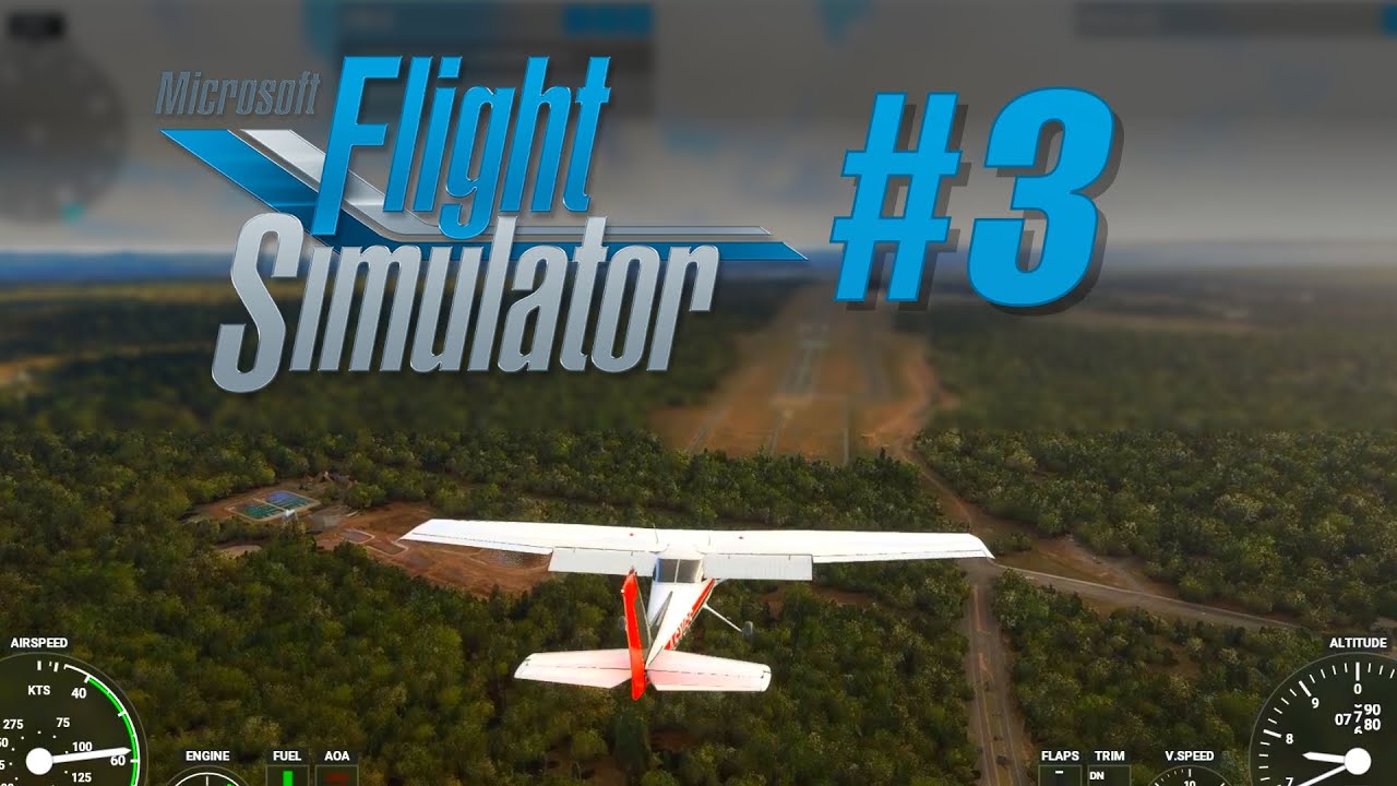 Microsoft Flight Simulator #3 - Die letzten Übungsstunden | Let's Play (Deutsch/German)