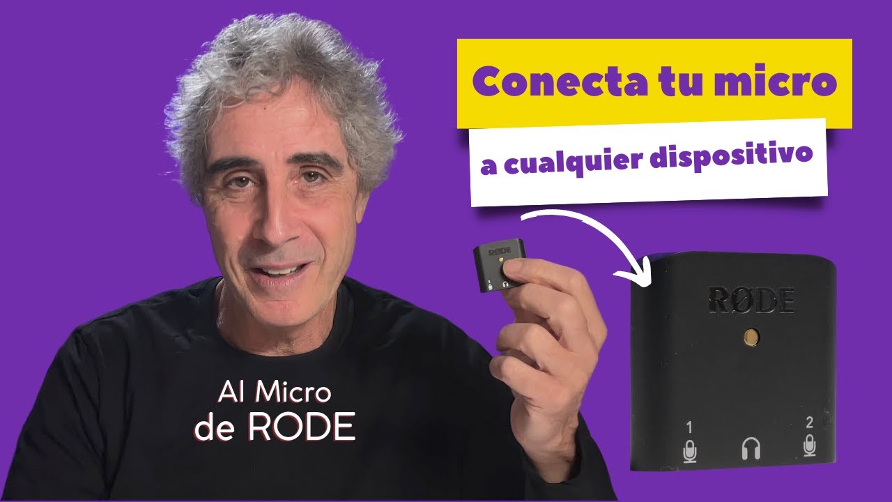 Cómo conectar tu micrófono a cualquier dispositivo con el AI Micro de Rode
