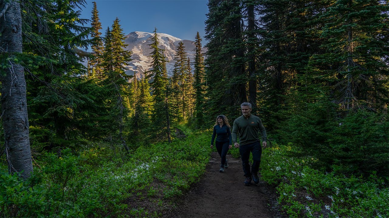 PINNACLE SADDLE, PLUMMER PEAK, MOUNT RAINIER NATIONAL PARK, WASHINGTON USA