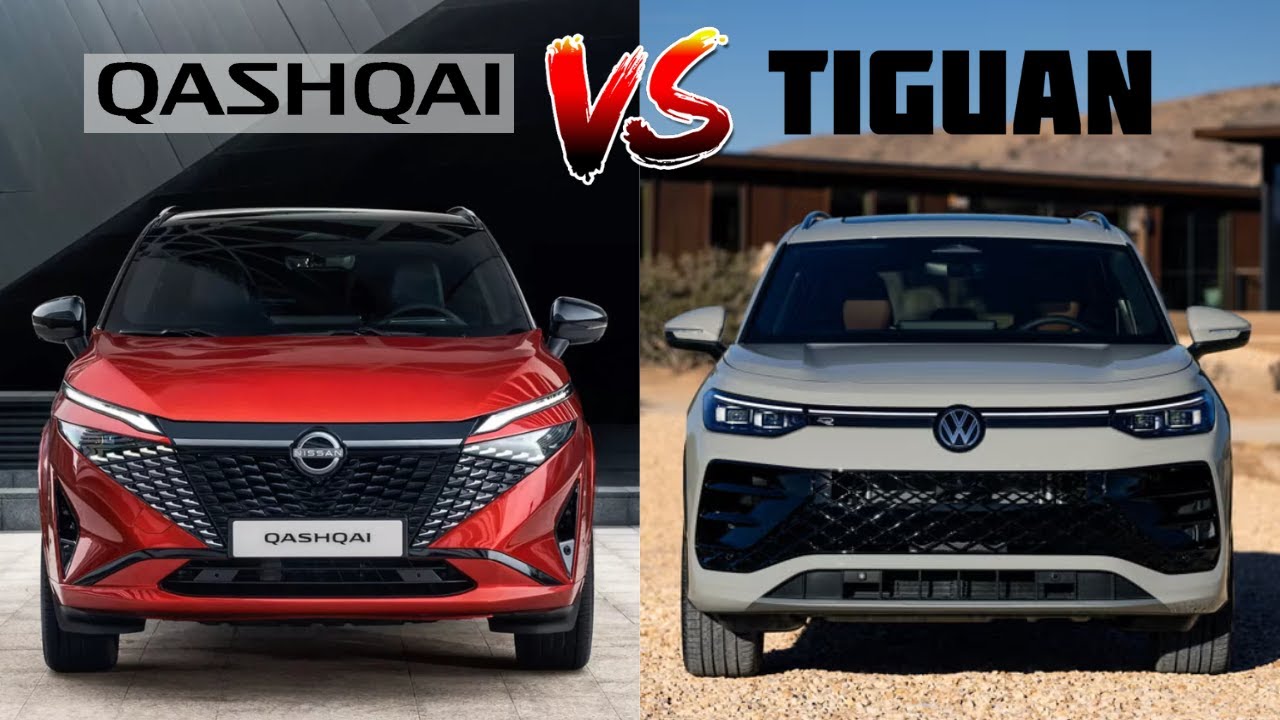 2026 Nissan Qashqai vs 2026 Volkswagen Tiguan | Compact SUV Comparison