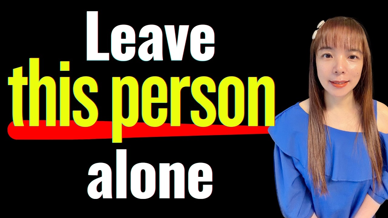 God says, LEAVE 