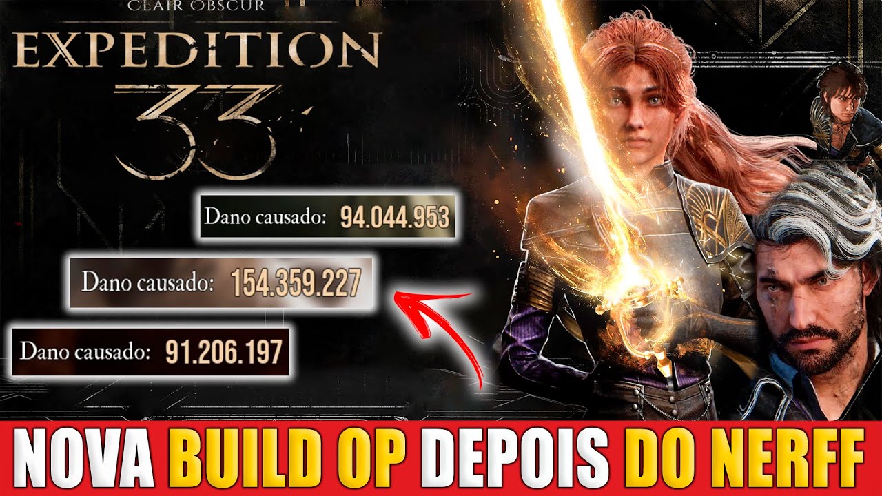 Expedition 33 Nova Build Absurda Pra Maelle Após o Nerff
