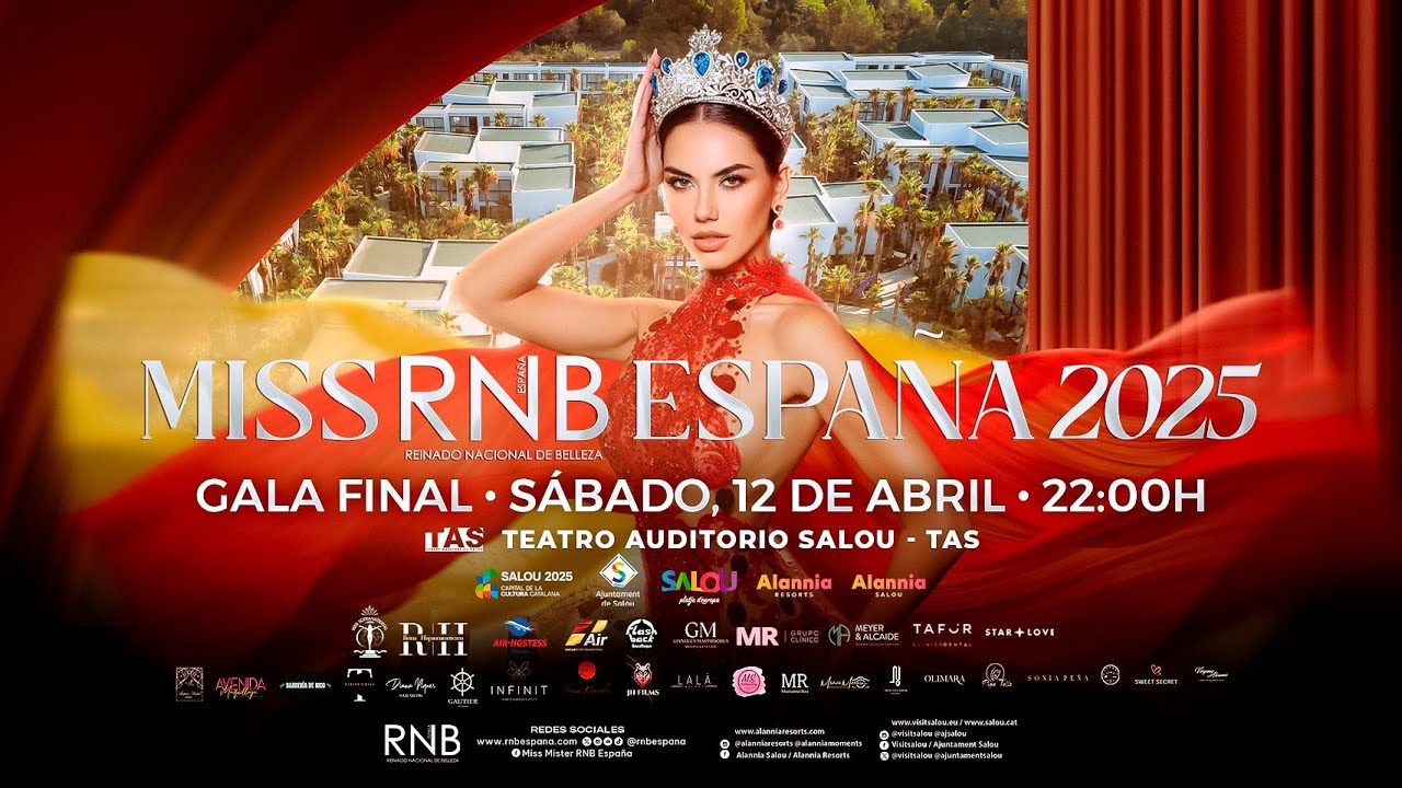 EN DIRECTO | LIVE STREAMING | Gala Final Miss RNB España 2025 SALOU