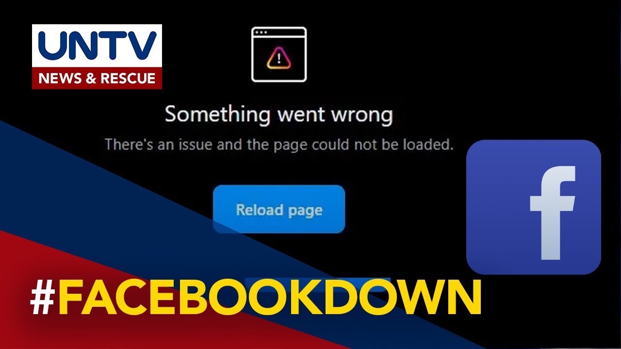Netizens, nakaranas ng problema sa paggamit ng Facebook at Meta apps nitong Martes