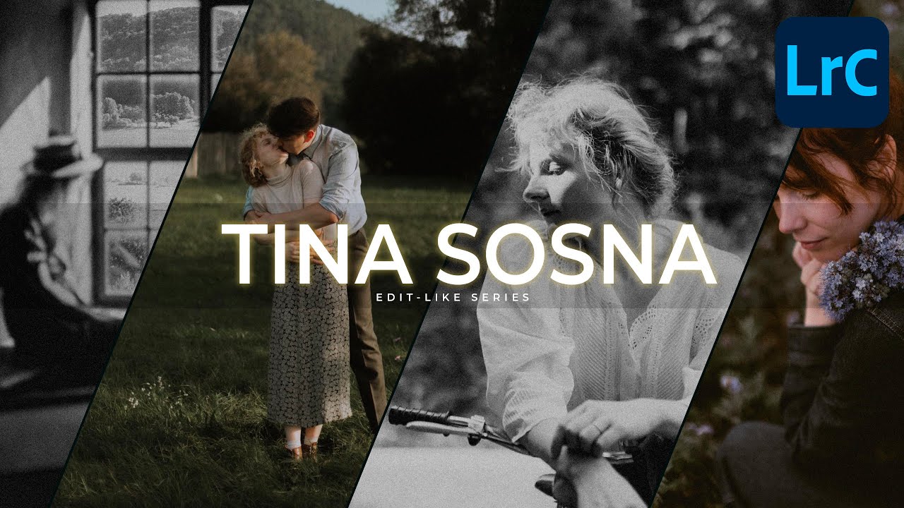 How To Edit VINTAGE Photos Like TINA SOSNA | Lightroom Classic Tutorial Free Presets