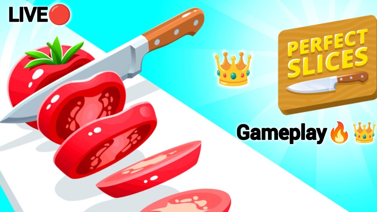 Perfect slices Gameplay 🍅🔪#28 #live #shortslive