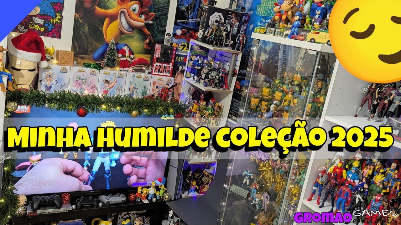 Mostrando minha humilde coleção de Action Figures 2025