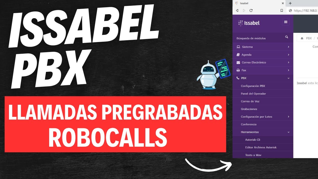 🔴 Llamadas Pregrabadas Issabel: AUTOMATIZA y envía mensajes pregrabados como RECORDATORIOS DE PAGO