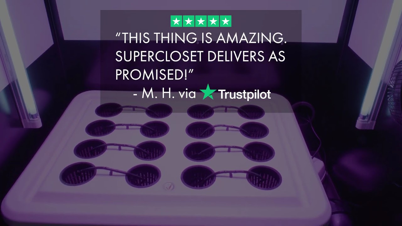 SuperCloset Reviews - The World's Best Grow Cabinets and Grow Rooms