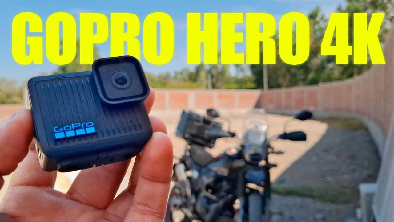 La GOPRO más barata - HERO 4K 2024 - ¿Es buena para grabar rutas en moto? 📷